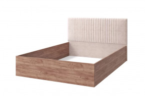 Кровать Тоскана, 1600*2000 мм, дуб табачный, ткань Модус 02 в Губкинском - gubkinskij.mebel-tymen.ru | фото