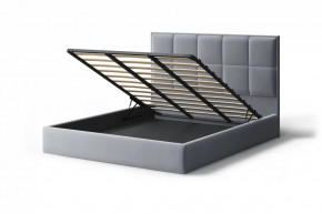 Кровать Велла 1200*2000 мм, серый в Губкинском - gubkinskij.mebel-tymen.ru | фото