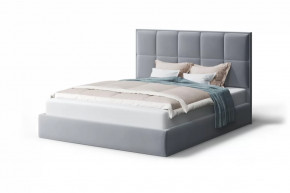 Кровать Велла, 1400*2000 мм, серый в Губкинском - gubkinskij.mebel-tymen.ru | фото