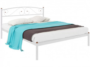 Кровать Вероника белая в Губкинском - gubkinskij.mebel-tymen.ru | фото