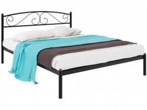 Кровать Вероника черная в Губкинском - gubkinskij.mebel-tymen.ru | фото