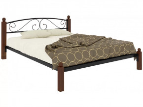 Кровать Вероника Lux чёрная в Губкинском - gubkinskij.mebel-tymen.ru | фото