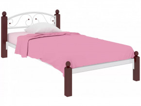 Кровать Вероника Мини Lux белая в Губкинском - gubkinskij.mebel-tymen.ru | фото