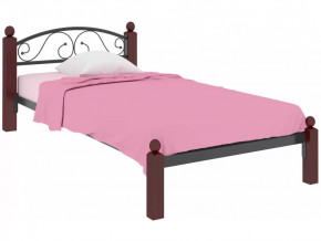 Кровать Вероника Мини Lux чёрная в Губкинском - gubkinskij.mebel-tymen.ru | фото