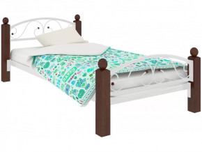 Кровать Вероника Мини Lux Plus белая в Губкинском - gubkinskij.mebel-tymen.ru | фото