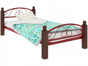 Кровать Вероника Мини Lux Plus красная в Губкинском - gubkinskij.mebel-tymen.ru | фото