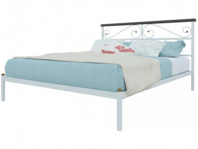 Кровать Эсмеральда белая в Губкинском - gubkinskij.mebel-tymen.ru | фото