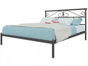 Кровать Эсмеральда черная в Губкинском - gubkinskij.mebel-tymen.ru | фото