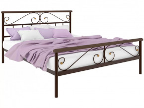 Кровать Эсмеральда Plus коричневая в Губкинском - gubkinskij.mebel-tymen.ru | фото