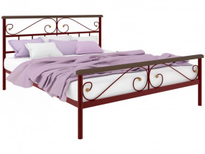 Кровать Эсмеральда Plus красная в Губкинском - gubkinskij.mebel-tymen.ru | фото