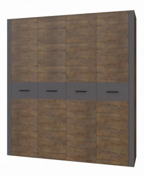 "КУБА" шкаф ШР-4 платье и бельё в Губкинском - gubkinskij.mebel-tymen.ru | фото