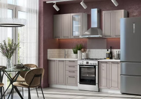 Кухня Кельн 1,6 м, белый/софт карамель в Губкинском - gubkinskij.mebel-tymen.ru | фото