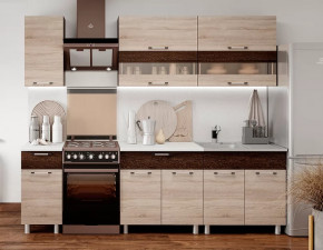 Кухня Монтана 2.0м в Губкинском - gubkinskij.mebel-tymen.ru | фото