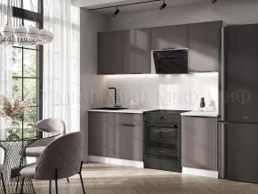 Кухня Николь 2,1м (Холст вулканический) в Губкинском - gubkinskij.mebel-tymen.ru | фото