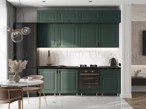 Кухня Престиж 2,4м (Браш Мени Грин) в Губкинском - gubkinskij.mebel-tymen.ru | фото