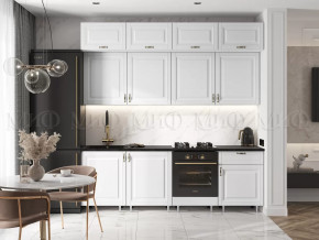 Кухня Престиж 2,4м (Браш Вайт) в Губкинском - gubkinskij.mebel-tymen.ru | фото