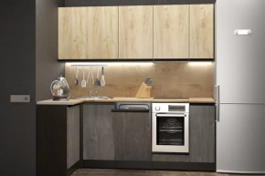 Кухонный гарнитур Адажио прайм 400 1100х2000 мм в Губкинском - gubkinskij.mebel-tymen.ru | фото