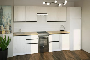 Кухонный гарнитур Амели мега 2500 мм в Губкинском - gubkinskij.mebel-tymen.ru | фото