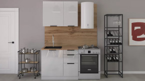 Кухонный гарнитур Аттика длиной 100 см в Губкинском - gubkinskij.mebel-tymen.ru | фото