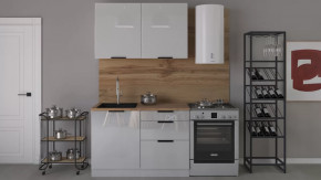 Кухонный гарнитур Аттика длиной 120 см в Губкинском - gubkinskij.mebel-tymen.ru | фото