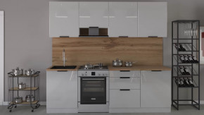 Кухонный гарнитур Аттика длиной 240 см в Губкинском - gubkinskij.mebel-tymen.ru | фото