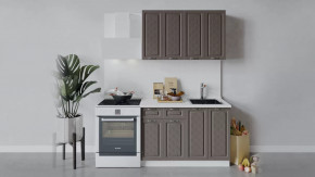 Кухонный гарнитур «Бьянка» длиной 120 см в Губкинском - gubkinskij.mebel-tymen.ru | фото