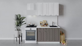 Кухонный гарнитур «Бьянка» длиной 120 см в Губкинском - gubkinskij.mebel-tymen.ru | фото