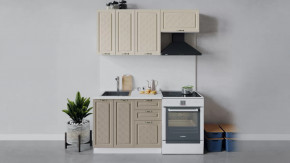 Кухонный гарнитур «Бьянка» длиной 160 см в Губкинском - gubkinskij.mebel-tymen.ru | фото