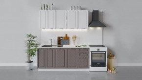 Кухонный гарнитур «Бьянка» длиной 180 см в Губкинском - gubkinskij.mebel-tymen.ru | фото