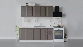 Кухонный гарнитур «Бьянка» длиной 200 см в Губкинском - gubkinskij.mebel-tymen.ru | фото