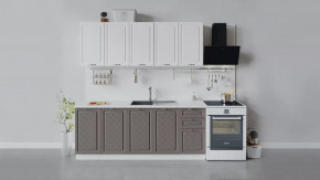 Кухонный гарнитур «Бьянка» длиной 200 см в Губкинском - gubkinskij.mebel-tymen.ru | фото