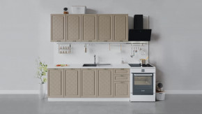 Кухонный гарнитур «Бьянка» длиной 200 см в Губкинском - gubkinskij.mebel-tymen.ru | фото