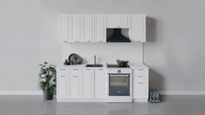 Кухонный гарнитур «Бьянка» длиной 220 см в Губкинском - gubkinskij.mebel-tymen.ru | фото