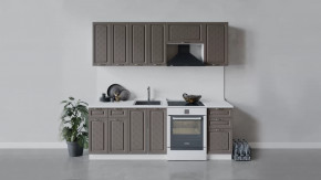 Кухонный гарнитур «Бьянка» длиной 220 см в Губкинском - gubkinskij.mebel-tymen.ru | фото