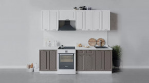 Кухонный гарнитур «Бьянка» длиной 240 см в Губкинском - gubkinskij.mebel-tymen.ru | фото