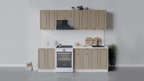 Кухонный гарнитур «Бьянка» длиной 240 см в Губкинском - gubkinskij.mebel-tymen.ru | фото