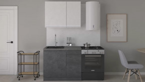 Кухонный гарнитур «Бронкс» длиной 100 см в Губкинском - gubkinskij.mebel-tymen.ru | фото