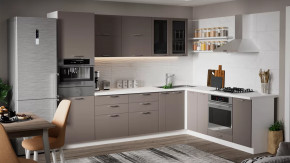 Кухонный гарнитур «Габриэлла» №7 Белый, Муссон в Губкинском - gubkinskij.mebel-tymen.ru | фото