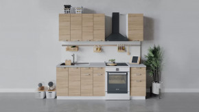 Кухонный гарнитур «Гранита» длиной 160 см в Губкинском - gubkinskij.mebel-tymen.ru | фото