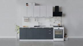 Кухонный гарнитур «Гранита» длиной 200 см в Губкинском - gubkinskij.mebel-tymen.ru | фото