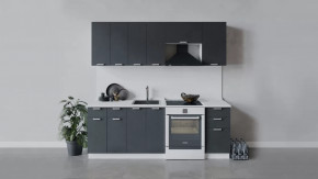 Кухонный гарнитур «Гранита» длиной 220 см в Губкинском - gubkinskij.mebel-tymen.ru | фото