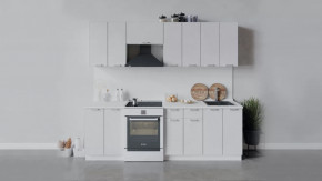 Кухонный гарнитур «Гранита» длиной 240 см в Губкинском - gubkinskij.mebel-tymen.ru | фото