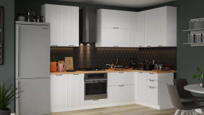 Кухонный гарнитур «Кимберли» №7 Белый, Сноу в Губкинском - gubkinskij.mebel-tymen.ru | фото