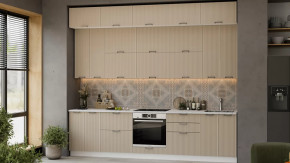 Кухонный гарнитур «Кимберли» №9 Белый, Крем в Губкинском - gubkinskij.mebel-tymen.ru | фото