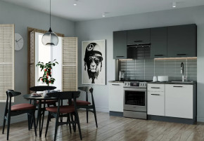 Кухонный гарнитур Лофт-2000 столешница 26 мм в Губкинском - gubkinskij.mebel-tymen.ru | фото