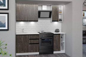 Кухонный гарнитур Ноктюрн медиум 1400 мм в Губкинском - gubkinskij.mebel-tymen.ru | фото