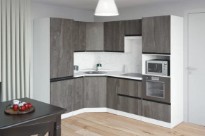 Кухонный гарнитур Ноктюрн оптима 1800х2400 мм в Губкинском - gubkinskij.mebel-tymen.ru | фото