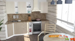 Кухонный гарнитур Ольга прайм 4 900*2000 мм в Губкинском - gubkinskij.mebel-tymen.ru | фото