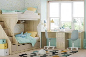 Модульная детская Акварель в Губкинском - gubkinskij.mebel-tymen.ru | фото