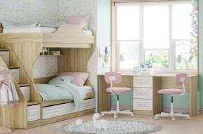 Модульная детская Оливия в Губкинском - gubkinskij.mebel-tymen.ru | фото